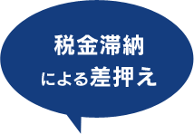 税金滞納による差押え